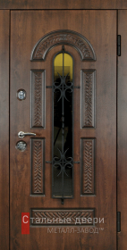Входные двери МДФ в Озерах «Двери МДФ со стеклом»